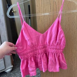 Pink tank